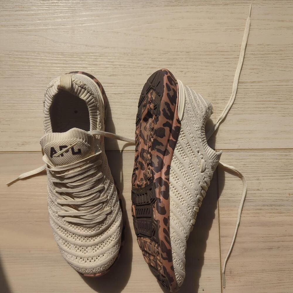 Apl Techloom Wave Leopard Print Sneakers Wildly S… - image 1